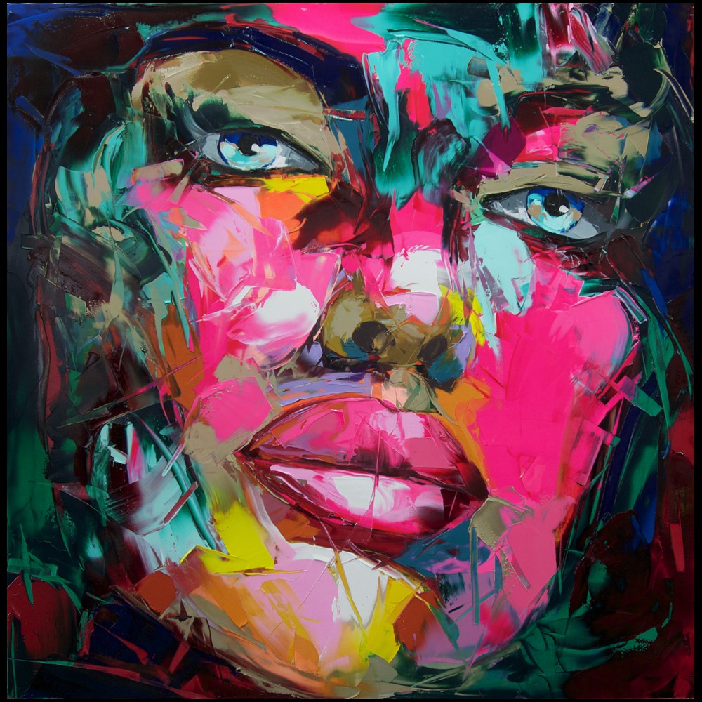 Francoise Nielly Portrait Palette Painting Expression Face190